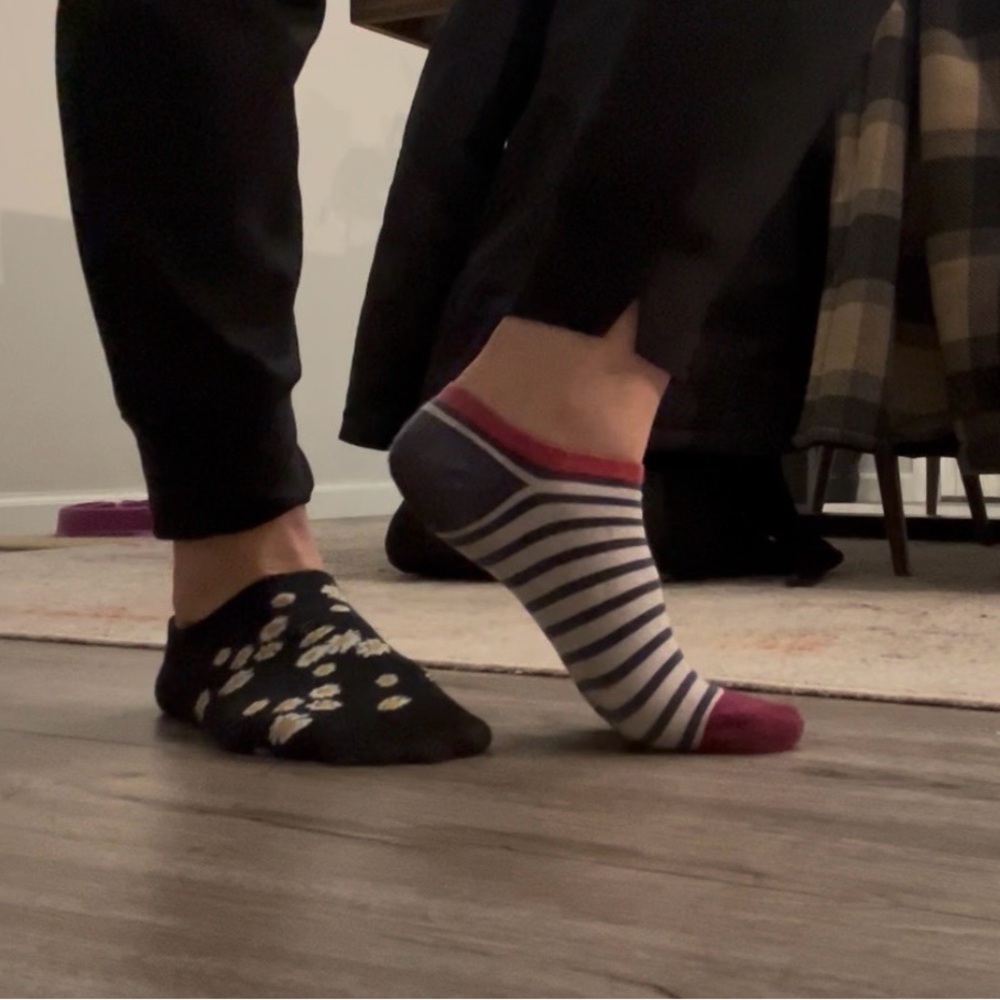 Striped and Patterned Ankle Socks